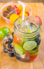 Mixed fruits juice