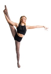Fototapeta premium Blonde ballerina dancing