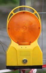 Warnleuchte f&uuml;r Baustellen oder Unf&auml;lle