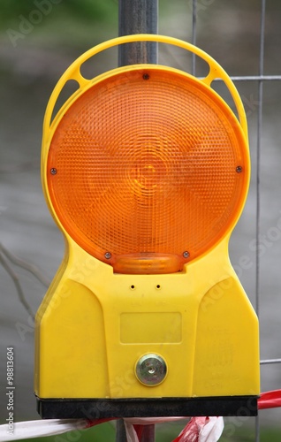 "Warnleuchte für Baustellen oder Unfälle" Stockfotos und lizenzfreie