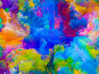 Obraz na płótnie Canvas Visualization of Colors