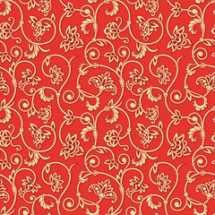 Vector ornamental seamless background.