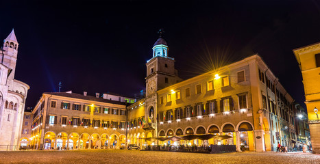 The Communal Palace, the town hall of Modena - Italy