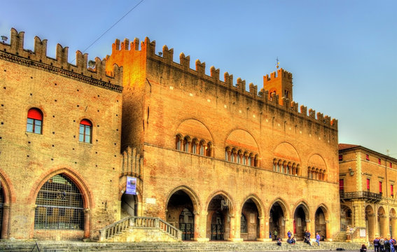 Palazzo dell'Arengo on Piazza Cavour in Rimini - Italy