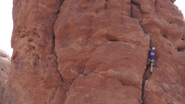 Footage from dramatic Arches National Park