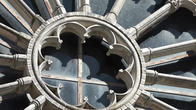 round window of a church