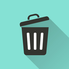 Bin - vector icon.