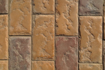 Modern concrete parking tiles