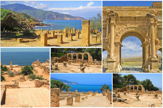 Carte postale Alg&eacute;rie