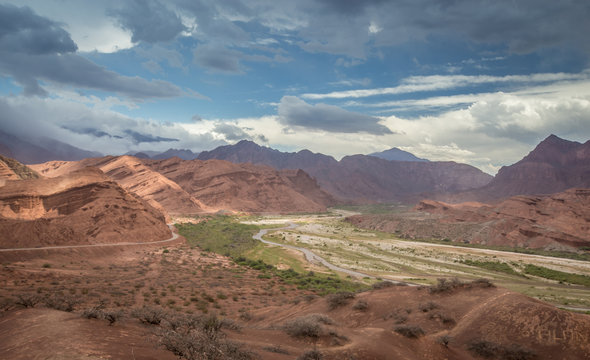 National park Quebrada de Cafayate