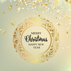 Christmas greeting card.