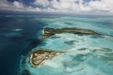 SOUTH AMERICA VENEZUELA LOS ROQUES AIR VIEW