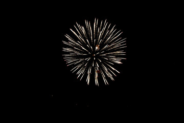 Fireworks and celebration
