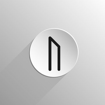 black icon rune Uruz