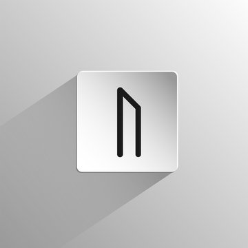 black icon rune Uruz