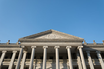 Beautiful Architecture in Deoksugung Palace at Seoul city , Kore