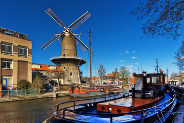 GOUDA, NETHERLANDS - April 29, 2013: Town Hall on Market Square
