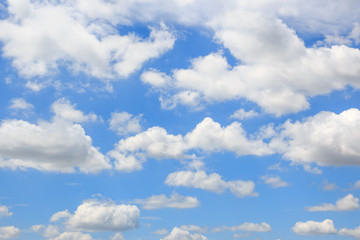 Blue sky and cloud