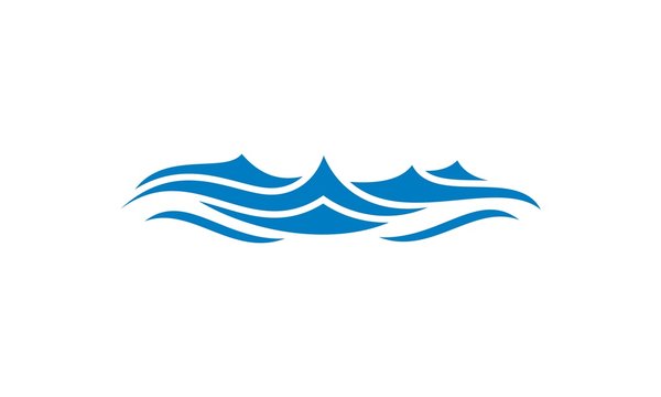  Wave Water Ocean Vector Logo