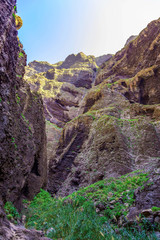 Rocky Mountains on Tenerife Island in Spain