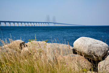 &Ouml;resund Br&uuml;cke - Stra&szlig;e von D&auml;nemark nach Schweden
