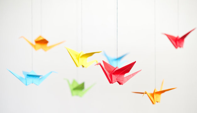 origami birds