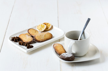 Assorted Cookies on wooden table