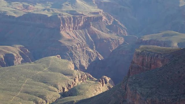 Beautiful morning time lapse near Bright Angel Lodge