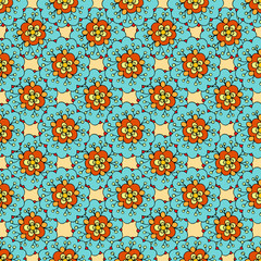 floral seamless pattern