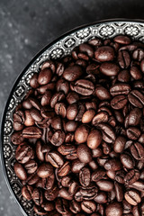 Coffee Beans and Ground Coffee