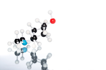 Molecular Structure and colorful liquid
