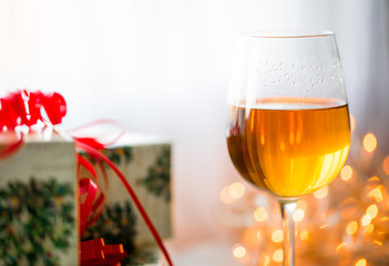 Whisky glasses. a celebratory concept for your design. Selective focus