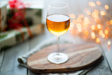 Whisky glasses. a celebratory concept for your design. Selective focus