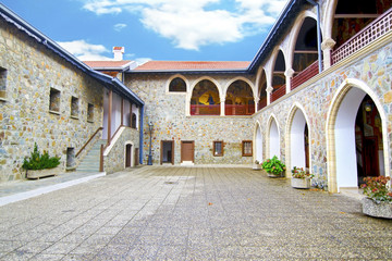 Fototapeta na wymiar Kykkos monastery in Cyprus