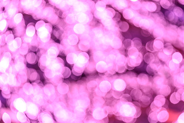 Abstract pink natural bokeh background.