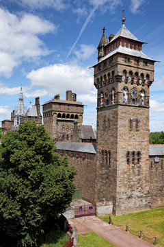 Clock Tower, Cardiff Castle, Liverpool