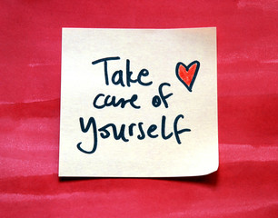 take care of yourself