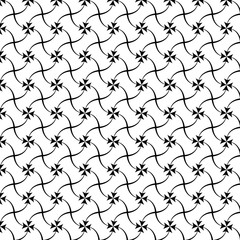 Cross arrow pattern