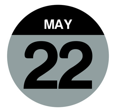 22 May Calendar Circle