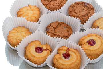 Cookies in a paper vase