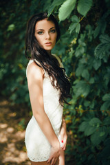 Tropical Sexy woman outdoor 