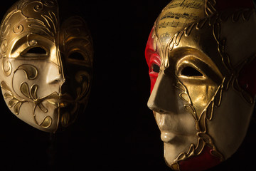 Maska karnawałowa - obrazy, fototapety, plakaty