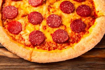 Pepperoni pizza