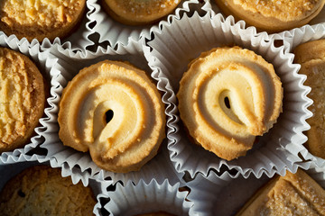 Set of cupcakes