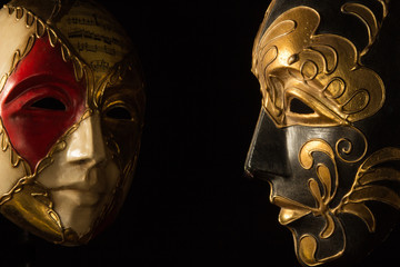 Maska karnawałowa - obrazy, fototapety, plakaty