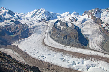 Melting glaciers