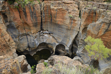 Bourke's Luck Potholes, Mpumalanga, South Africa