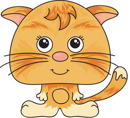 Cartoon cat