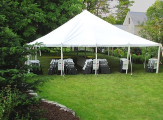 informal backyard events tent - 98855296