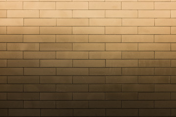 bright light on texture brick wall pattern